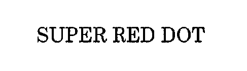 SUPER RED DOT