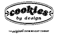 COOKIES BY DESIGN THE ORIGINAL COOKIE BOUQUET COMPANY