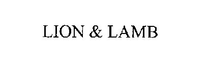 LION & LAMB