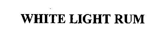 WHITE LIGHT RUM