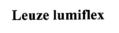 LEUZE LUMIFLEX