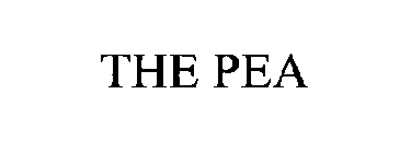 THE PEA