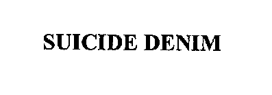 SUICIDE DENIM