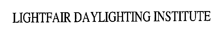 LIGHTFAIR DAYLIGHTING INSTITUTE