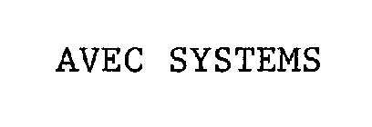 AVEC SYSTEMS