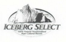 ICEBERG SELECT 100% NATURAL NEWFOUNDLAND ROPE-CULTURED MUSSELS