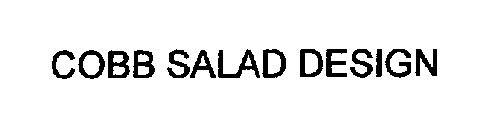 COBB SALAD DESIGN