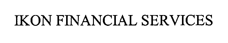IKON FINANCIAL SERVICES