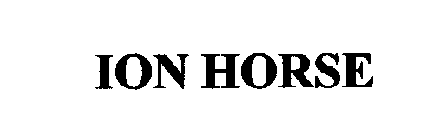 ION HORSE