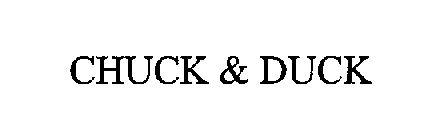 CHUCK & DUCK