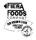 FIERA FOODS COMPANY OUR VISION IS CLEAR EXPECT ONLY THE BEST! BAKERY DELUXE COMPANY