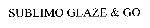 SUBLIMO GLAZE & GO