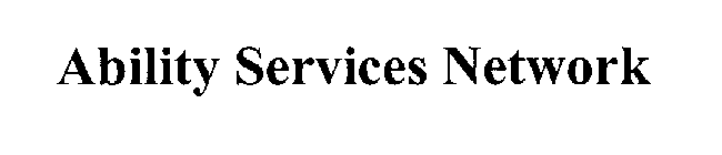 ABILITY SERVICES NETWORK