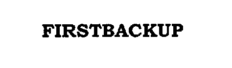 FIRSTBACKUP