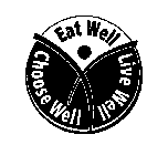 EAT WELL LIVE WELL CHOOSE WELL