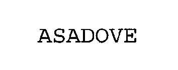 ASADOVE