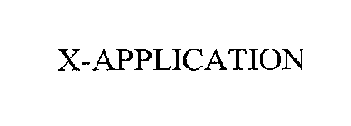 X-APPLICATION