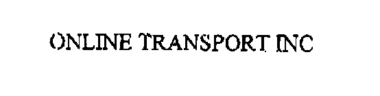 ONLINE TRANSPORT INC