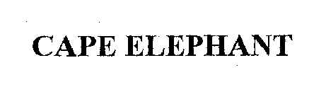 CAPE ELEPHANT