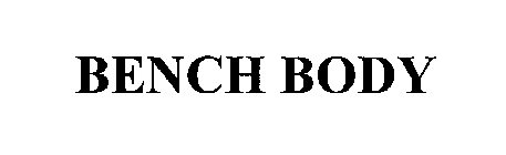 BENCH BODY
