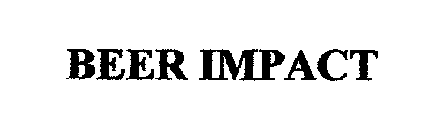 BEER IMPACT