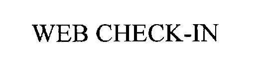 WEB CHECK-IN