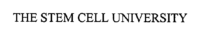 THE STEM CELL UNIVERSITY