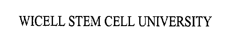 WICELL STEM CELL UNIVERSITY