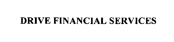 DRIVE FINANCIAL SERVICES