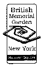 BRITISH MEMORIAL GARDEN NEW YORK HANOVER SQUARE