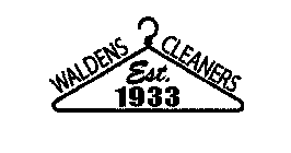 WALDENS CLEANERS EST. 1933