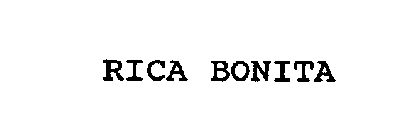 RICA BONITA