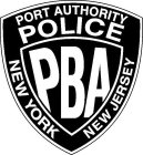 PORT AUTHORITY POLICE PBA NEW YORK NEW JERSEY