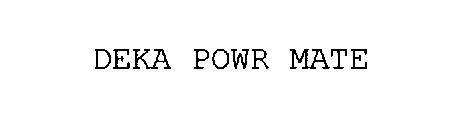 DEKA POWR MATE