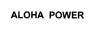 ALOHA POWER