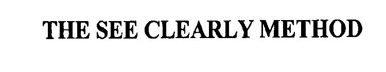 THE SEE CLEARLY METHOD