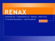 RENAX ADVANCED THERAPEUTIC RENAL SPECIFIC VITAMIN/MINERAL SUPPLEMENT