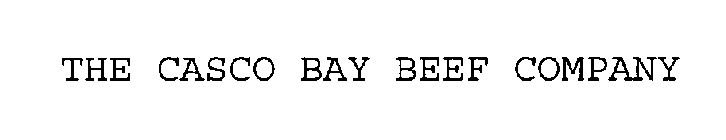 THE CASCO BAY BEEF COMPANY