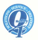 QUALITY 1ST SOLUTIONS · SERVICE · DELIVERY