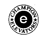 E CHAMPION ELEVATORS