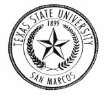 TEXAS STATE UNIVERSITY SAN MARCOS 1899