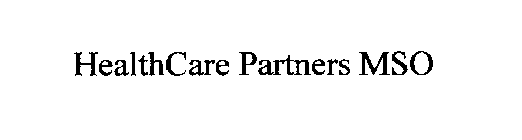 HEALTHCARE PARTNERS MSO