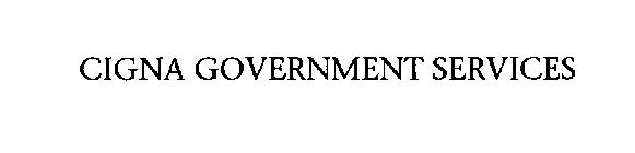 CIGNA GOVERNMENT SERVICES