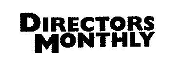 DIRECTORS MONTHLY