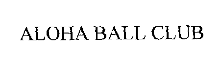 ALOHA BALL CLUB