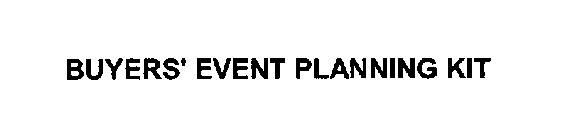 BUYERS' EVENT PLANNING KIT