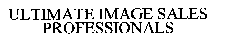 ULTIMATE IMAGE SALES PROFESSIONALS