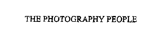 THE PHOTOGRAPHY PEOPLE