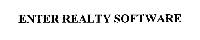 ENTER REALTY SOFTWARE