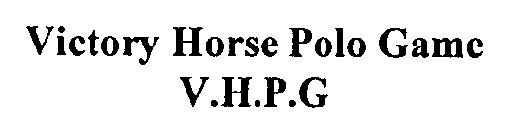 VICTORY HORSE POLO GAME V.H.P.G